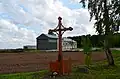 A cross for the former Digraičiai manor