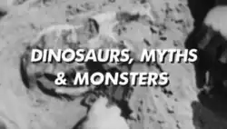 programme title with a background of a fossil