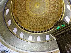 Interior: drum and dome