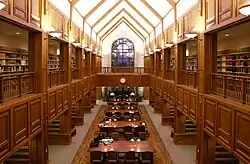 The Donald E. Pray Law Library at the University of Oklahoma College of Law.