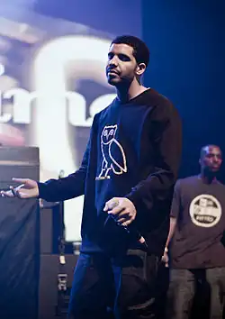 Image 84Drake was declared the Artist of the Decade of the 2010s by Billboard. (from 2010s in music)