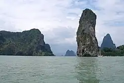 Karst landscape, Phang Nga Bay.