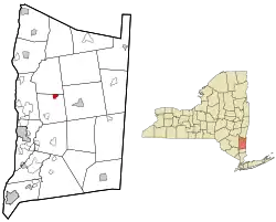 Location of Salt Point, New York