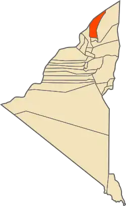Location in the former Adrar Province