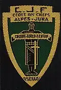 Insignia of the Leadership School for Alpes-Jura