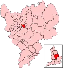 Map of constituency