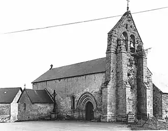 The church in Féniers