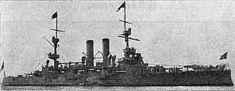 KNMS Eidsvold coastal battleship