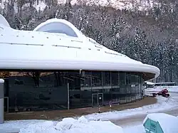 2011 Category Winner, Completed Buildings, Sport: SPEEDSKATING STADIUM INZELL - MAX AICHER ARENA, Germany, Inzell by BEHNISCH Architekten