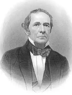 A portrait illustration of Elijah Risley