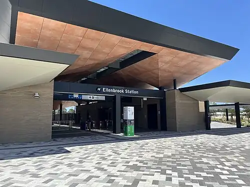 Ellenbrook station entrance
