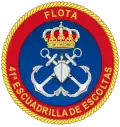 Emblem of the 41st Escorts Squadron 1st Group of Naval Action Naval Action Forces (FAN)