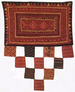 Embroidered hanging, Kutch (western India)