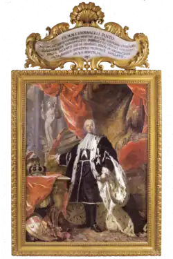 Portrait by Antoine de Favray, now in the museum of St. John's Co-Cathedral