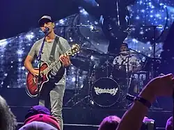 Eric Rachmany performs with Rebelution at Ovation Hall in Atlantic City on June 1, 2024.