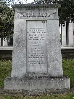 ErnestCassel, Kensal Green Cemetery, c. 1925
