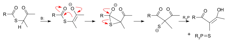 Eschenmoser sulfur contraction mechanism