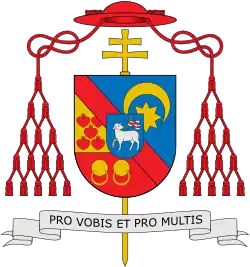 Ángel Suquía Goicoechea's coat of arms