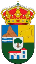 Coat of arms of Las Tres Villas, Spain