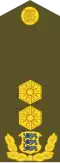 Kindralmajor (Estonian Land Forces)[26]