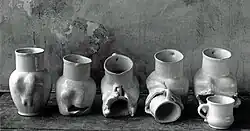 Birth, 1996, majolica