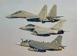 IAF Su-30 MKI, French Rafale and IAF Tejas at Exercise Garuda