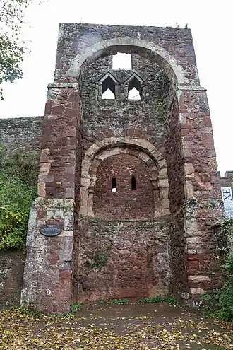 Image 23The gatehouse of Rougemont Castle (from Exeter)