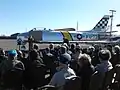 Dedication ceremony of the F-86 Sabre "Mama Inez" to Korean War veterans[22]