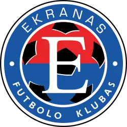 FK Ekranas's logo