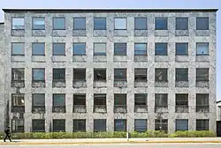 Aarhus City Hall (1941), Aarhus. Marble facade.