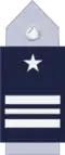 Chilean Air Force squadron commandant rank insignia (epaulette)
