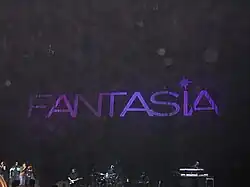 Fantasia performing at the Air Canada Centre concert in November 2005