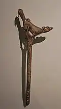Full view of the spear-thrower