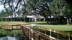 The Fenney Recreational Center showing a portion of the Fenney Springs Nature Trail.
