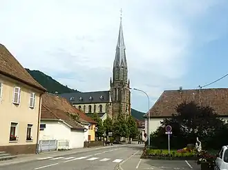 The church in Fellering