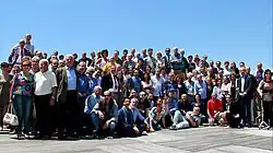 Italian La Sibilla subscribers at the Festa della Sibilla in Marina di Massa