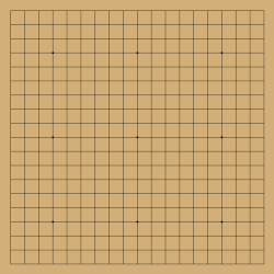 Image 1The first 150 moves of a Go game animated. (Click on the board to restart the animation in a larger window.) (from Go (game))