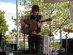 Regan performing live in 2007.