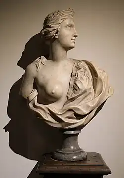 Bust of a woman, Palazzo Viviani della Robbia, Florence