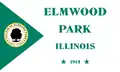 Flag of Elmwood Park, Illinois