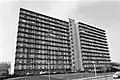 Apartment building which was later demolished (1976)