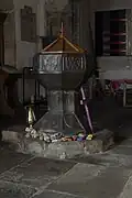 Font in the Church of St Anne, Catterick
