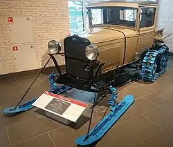 1931. Ford Model A, Snow Flyer