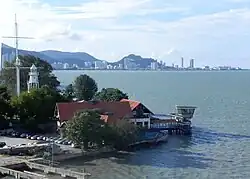 The North Channel off the northern coastline of George Town