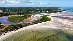 Mouth of the Tabatinga Stream