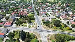 Aerial view of Frampol