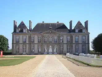 The chateau in Le Pin-au-Haras