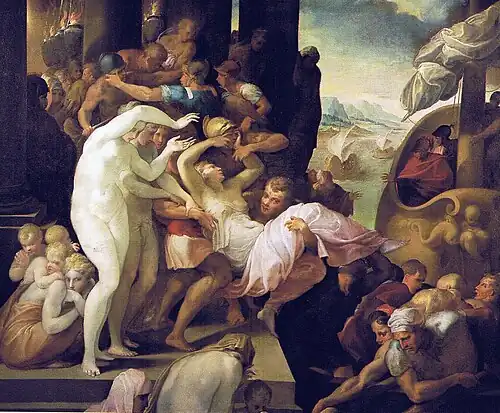 The rape of Helena, 1530-1539