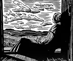 Untitled, 1944, wood engraving on paper, McMichael Canadian Art Collection, Kleinburg