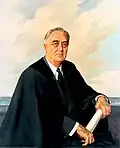 Franklin D. Roosevelt by Elizabeth Shoumatoff, 1966